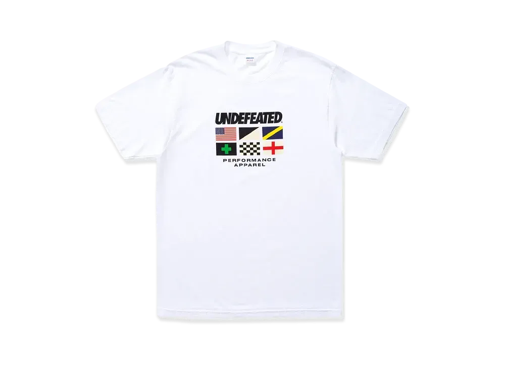 UNDEFEATED PERFORMANCE S/S TEE - 80170 "White"