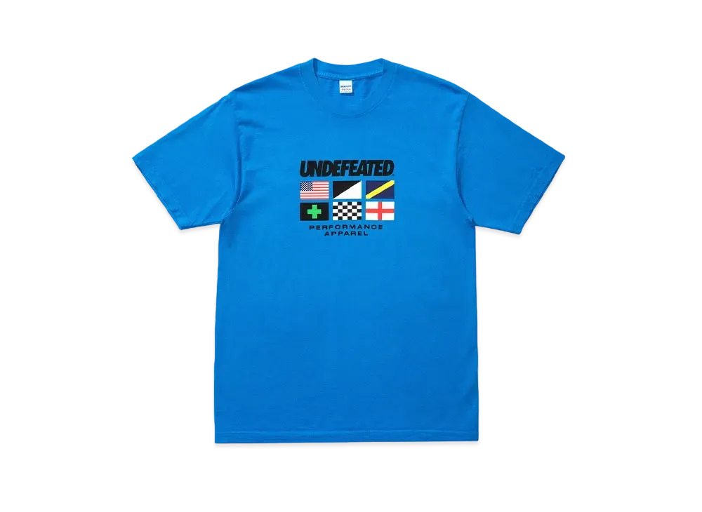 UNDEFEATED PERFORMANCE S/S TEE - 80170 "Blue"