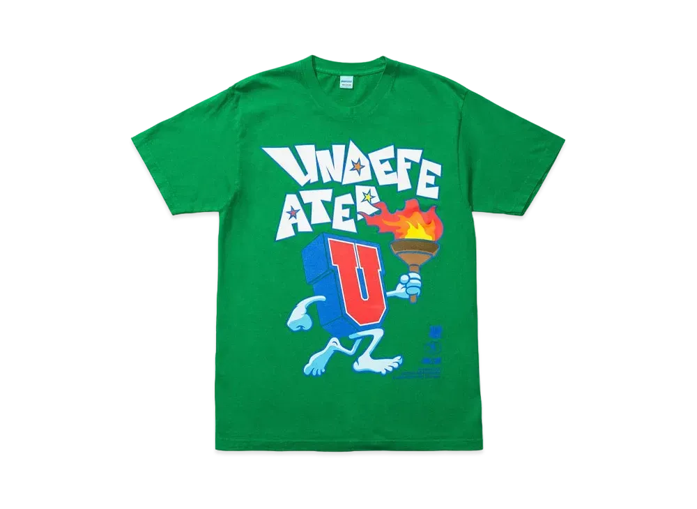 UNDEFEATED TORCH RUN S/S TEE - 80158 "Green"