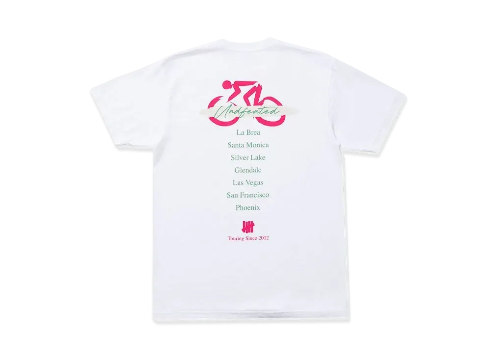 UNDEFEATED CYCLING S/S TEE - 80161 "White"