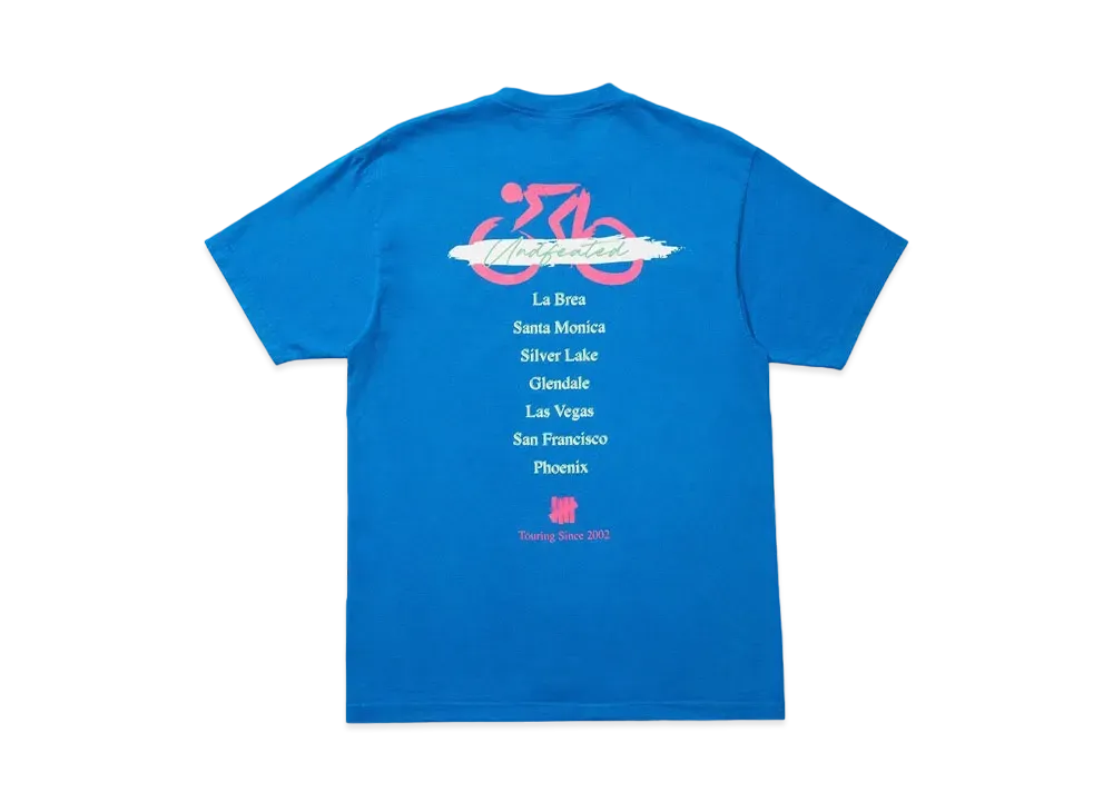UNDEFEATED CYCLING S/S TEE - 80161 "Blue"