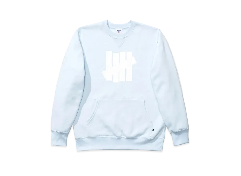 UNDEFEATED ICON POCKET CREWNECK - 20059 "Light Blue"