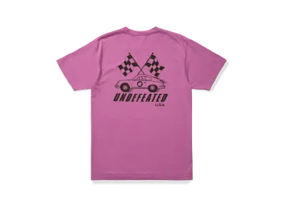 UNDEFEATED RACING FLAGS S/S TEE - 80178 "Purple"