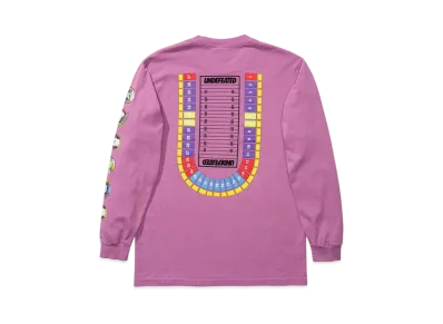 UNDEFEATED SEATING CHART L/S TEE - 80187 "Purple"