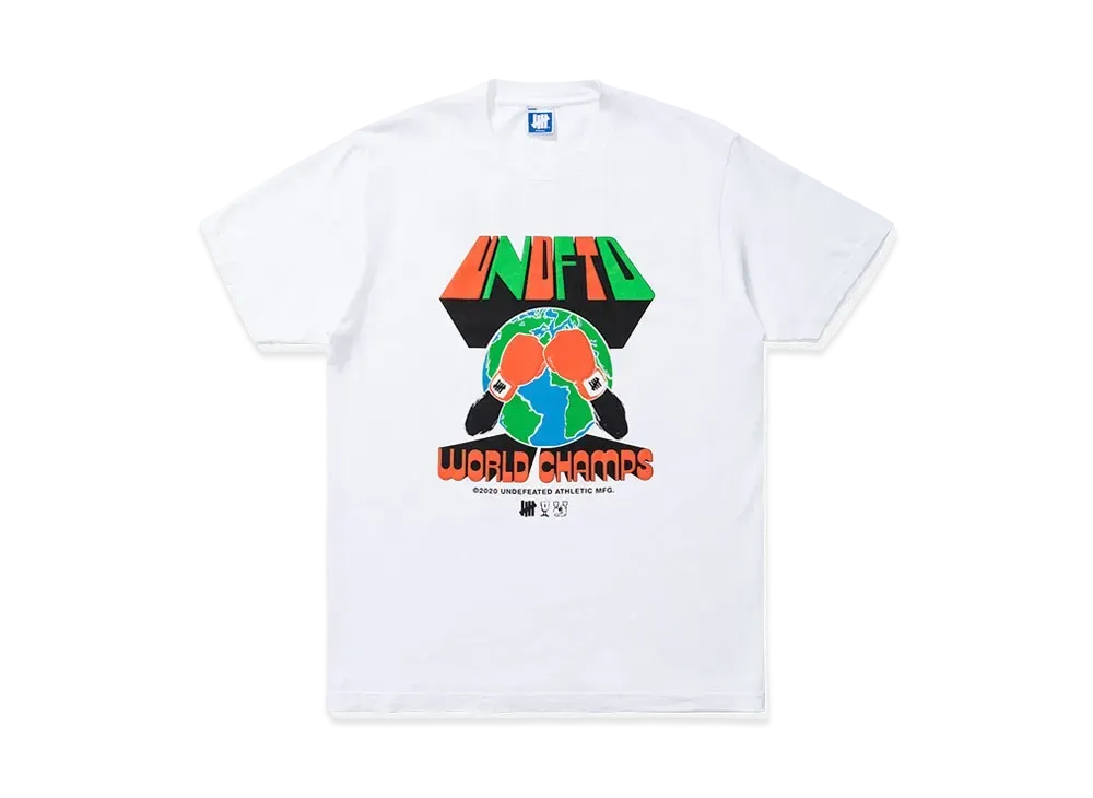 UNDEFEATED WORLD CHAMPS S/S TEE - 80179 "White"
