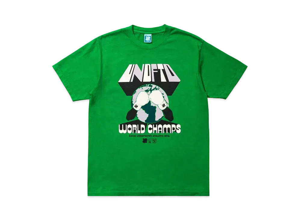 UNDEFEATED WORLD CHAMPS S/S TEE - 80179 "Green"