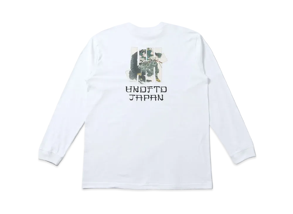 UNDEFEATED UKIYOE MUSASHI L/S TEE - 190051 "White"