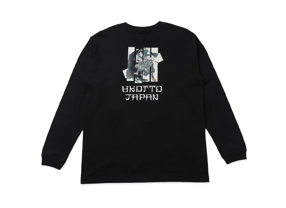 UNDEFEATED UKIYOE MUSASHI L/S TEE - 190051 "Black"
