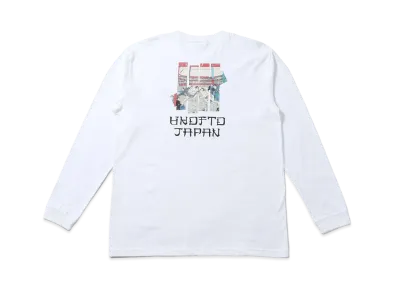 UNDEFEATED UKIYOE SUMO L/S TEE - 190052 "White"