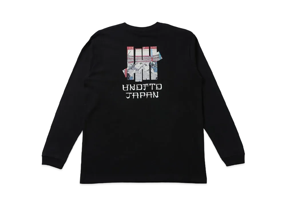 UNDEFEATED UKIYOE SUMO L/S TEE - 190052 "Black"