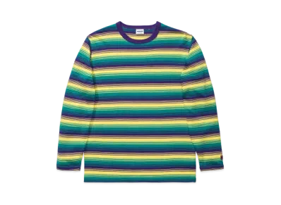 UNDEFEATED SHADOW STRIPE L/S TEE - 10036 "Green"