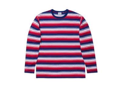 UNDEFEATED SHADOW STRIPE L/S TEE - 10036 "Blue"