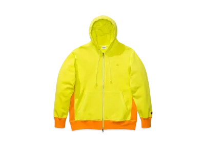 UNDEFEATED 2-TONE ZIP HOODIE - 20032 "Yellow"