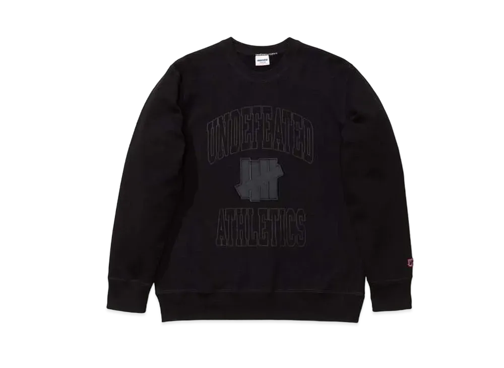 UNDEFEATED ATHLETICS CREWNECK - 20031 "Black"