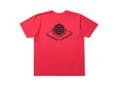 UNDEFEATED GLOBAL S/S TEE - 80080 "Red"