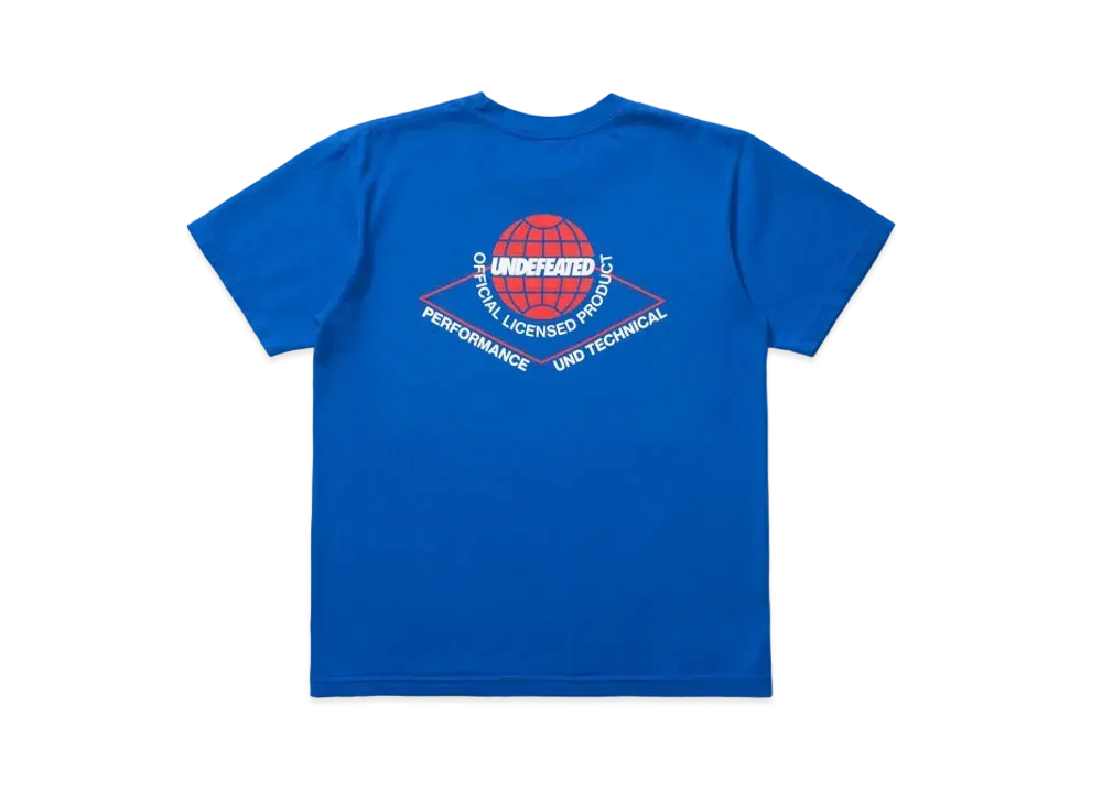 UNDEFEATED GLOBAL S/S TEE - 80080 "Blue"
