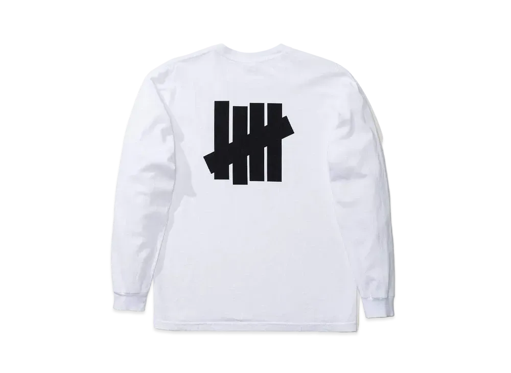 UNDEFEATED ICON L/S TEE - 80072 "White"