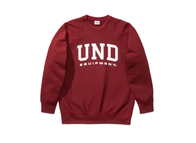 UNDEFEATED UND EQUIPMENT CREWNECK - 20017 "Burgundy"