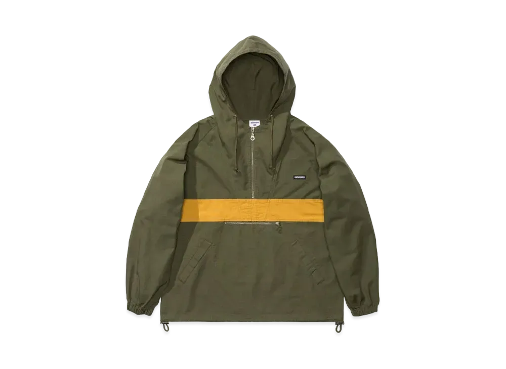 UNDEFEATED PANELED ANORAK - 40023 "Olive"