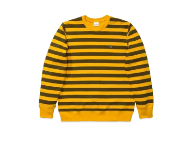 UNDEFEATED STRIPED CREWNECK - 20045 "Gold"
