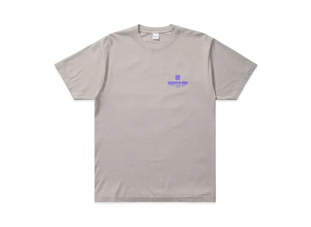UNDEFEATED SHOOT-N-RUN S/S TEE - 80130 "Gray"
