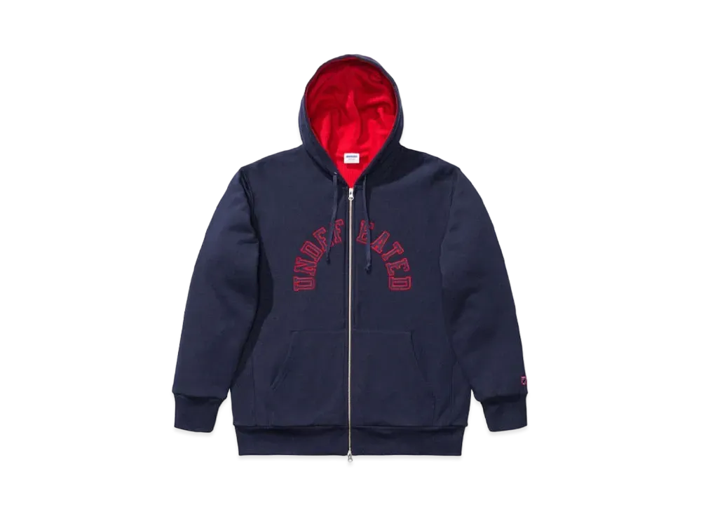 UNDEFEATED ARCH ZIP HOODIE - 20048 "Navy"