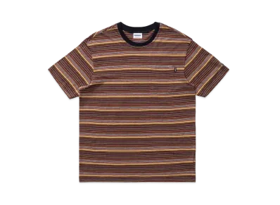 UNDEFEATED STATIC STRIPE S/S POCKET TEE - 10040 "Multi"