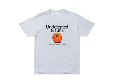 UNDEFEATED IS LIFE S/S TEE - 80120 "Gray"