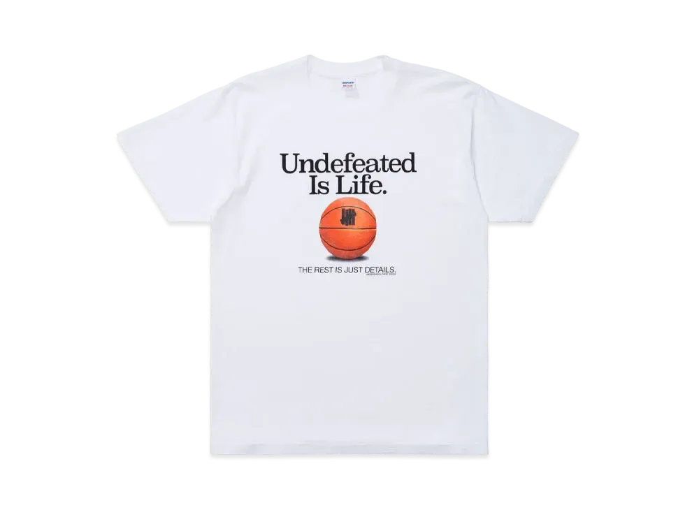 UNDEFEATED IS LIFE S/S TEE - 80120 "White"
