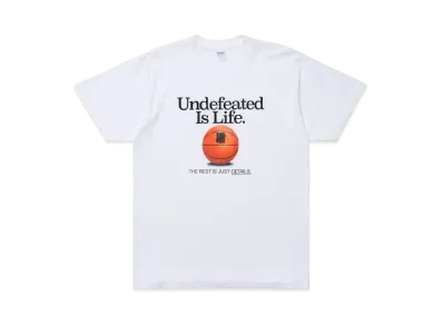 UNDEFEATED IS LIFE S/S TEE - 80120 "White"
