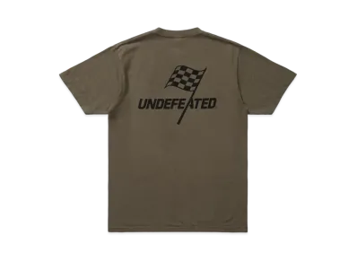 UNDEFEATED CHEQUERED S/S TEE - 80126 "Olive"
