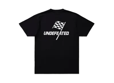 UNDEFEATED CHEQUERED S/S TEE - 80126 "Black"