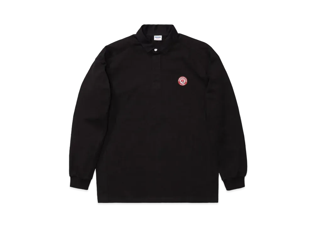 UNDEFEATED PANELED L/S RUGBY - 10042 "Black"
