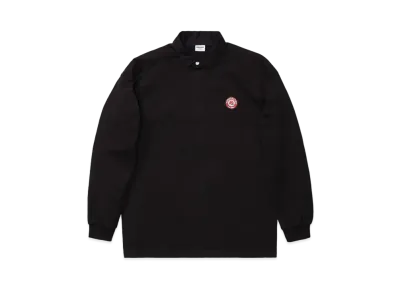 UNDEFEATED PANELED L/S RUGBY - 10042 "Black"