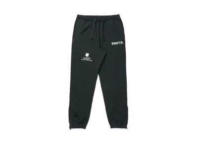 UNDEFEATED DEPT ZIP SWEATPANT - 60056 "Black"