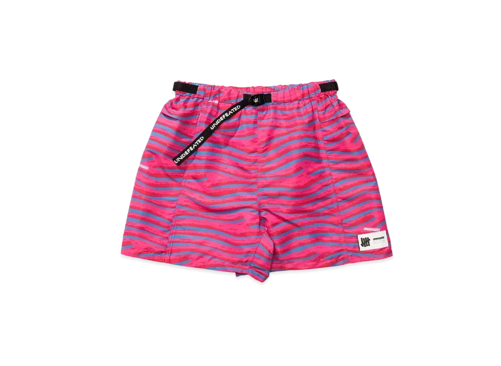 UNDEFEATED PRINTED BAGGY SHORT - 50032 "Red"