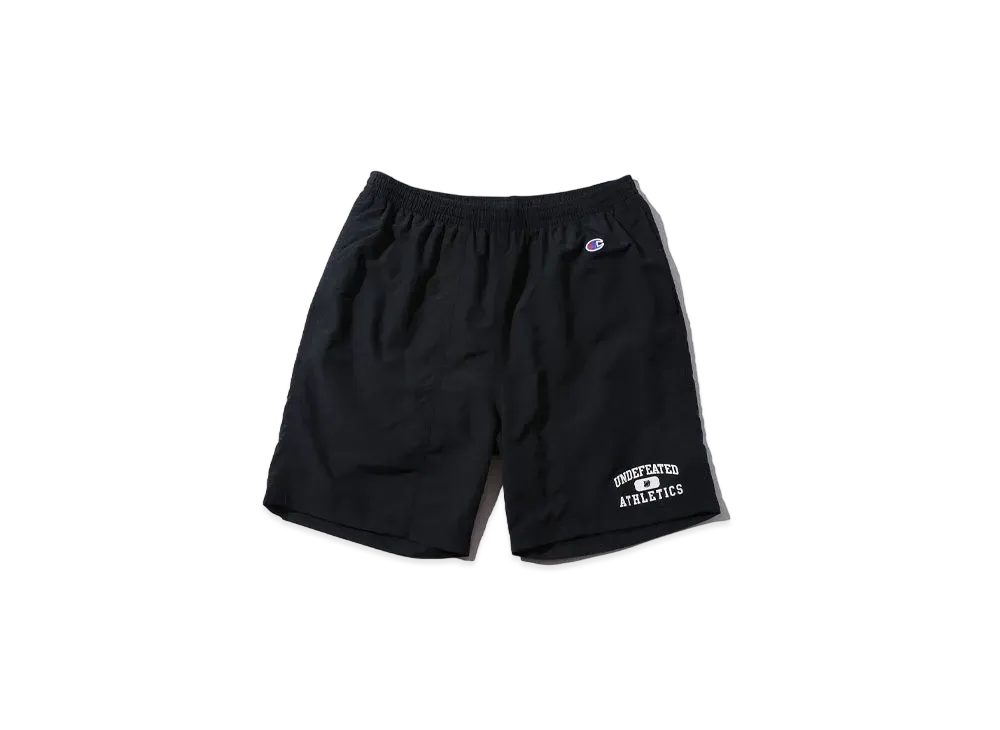 UNDEFEATED CHAMPION ATHLETICS NYLON SHORT - C8-P521 "Black"