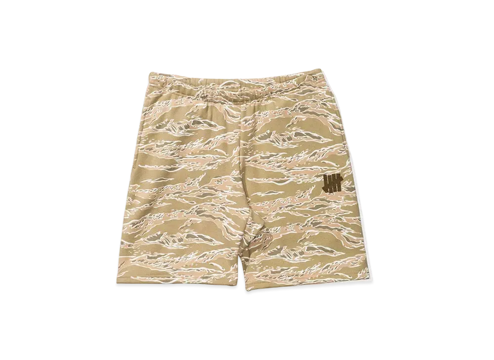 UNDEFEATED TIGER CAMO ICON SWEATSHORT - 60047 "Beige"