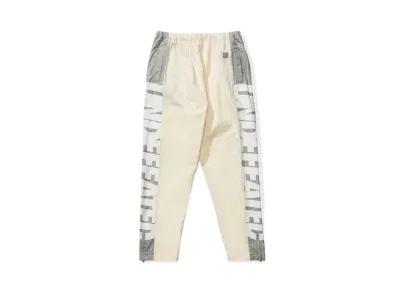 UNDEFEATED LOGO TRACK PANT - 50027 "White"