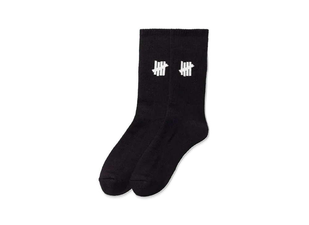 UNDEFEATED ICON CREW SOCK - 05014 "Black"
