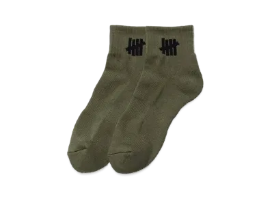 UNDEFEATED ICON ANKLE SOCK - 05015 "Olive"