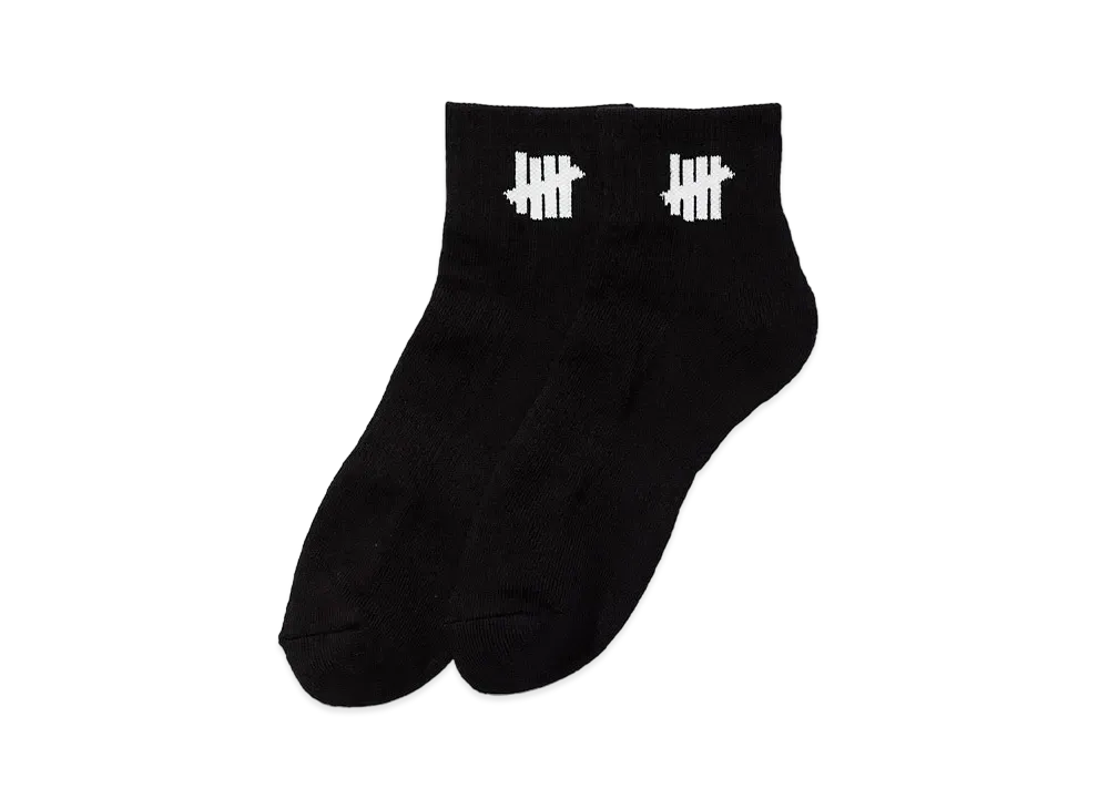 UNDEFEATED ICON ANKLE SOCK - 05015 "Black"