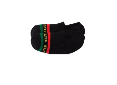 UNDEFEATED LOGO SOCK-PED - 05005 "Black"