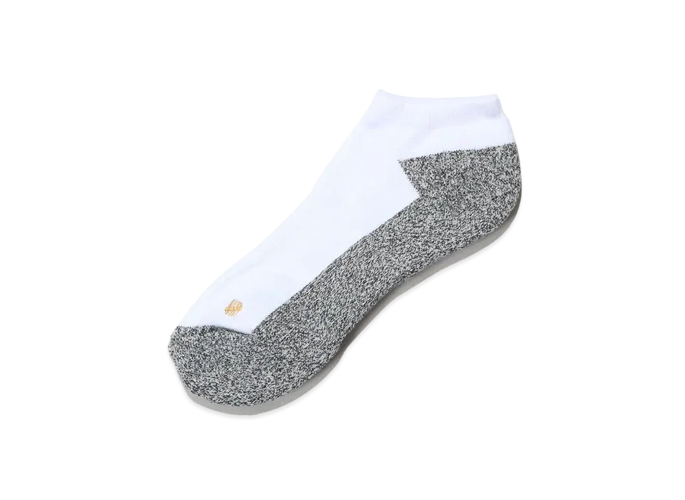 UNDEFEATED Low Pro Ankle Socks B-A-W - 180050 "White"
