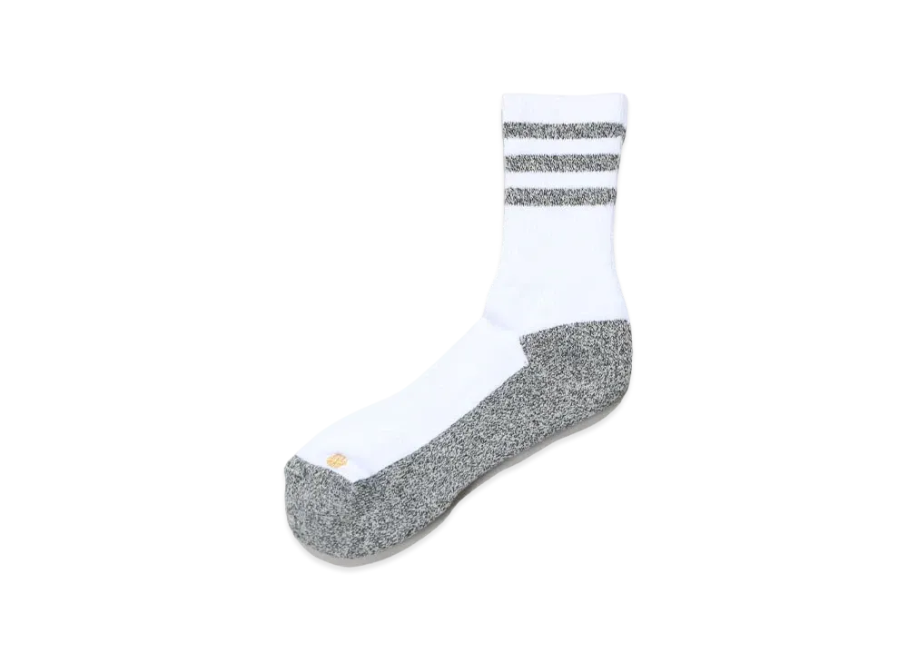 UNDEFEATED Crew Socks B-A-W - 180049 "White"
