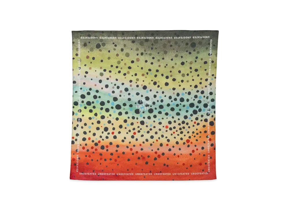 UNDEFEATED TROUT BANDANA - 02163 "Multi"