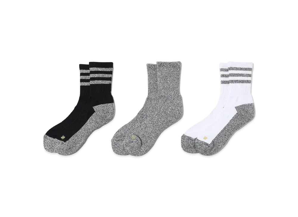 UNDEFEATED SOCKS SET C - UND_SO_C "Multi"
