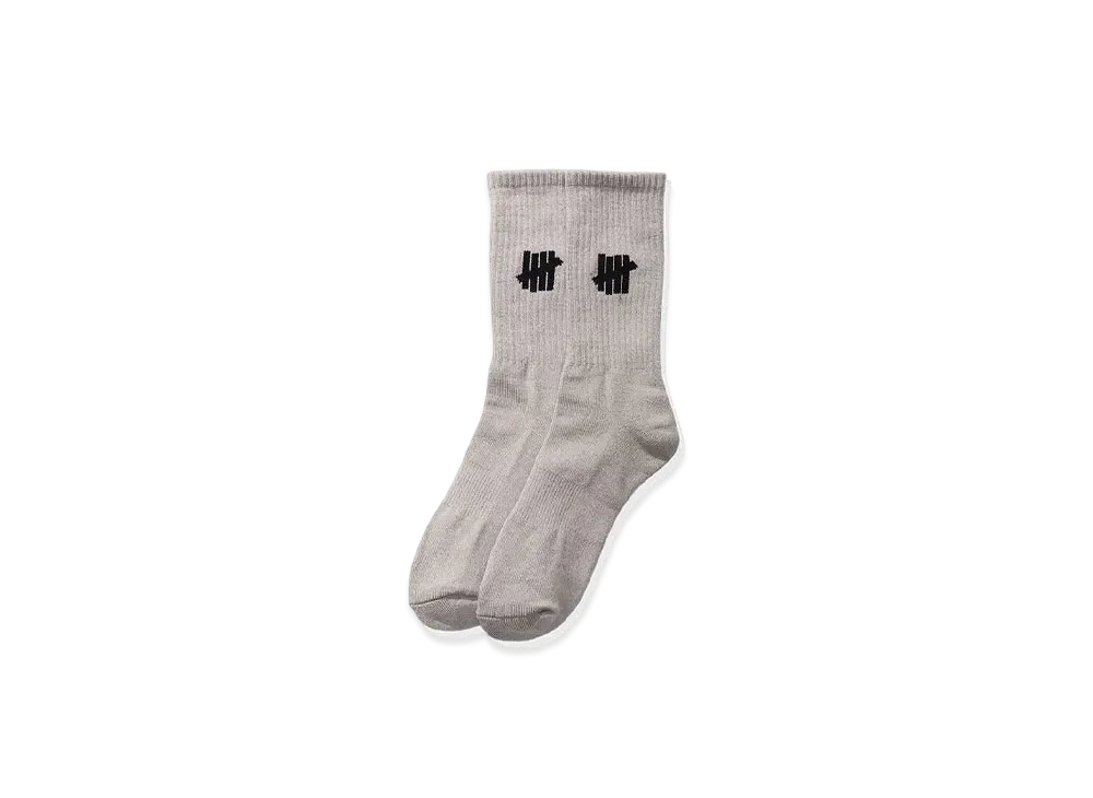 UNDEFEATED ICON CREW SOCK - 05011 "Gray"