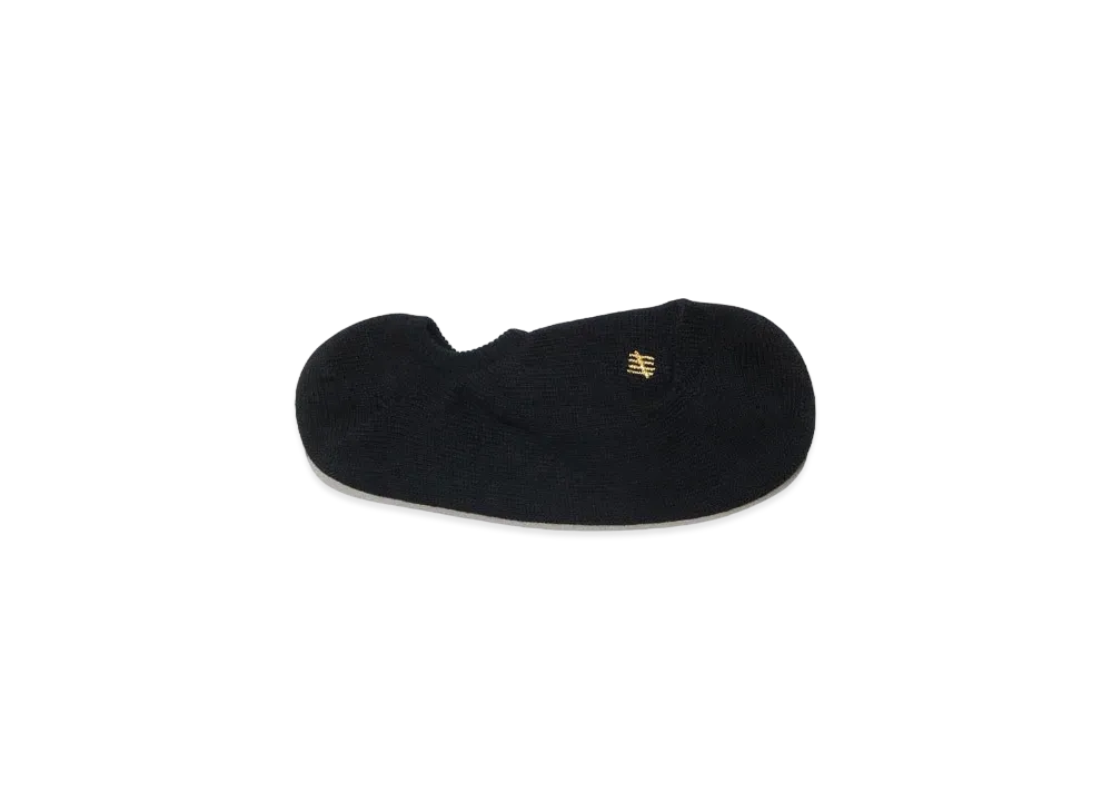 UNDEFEATED No Show Ped Socks B-A-W - 180051 "Black"