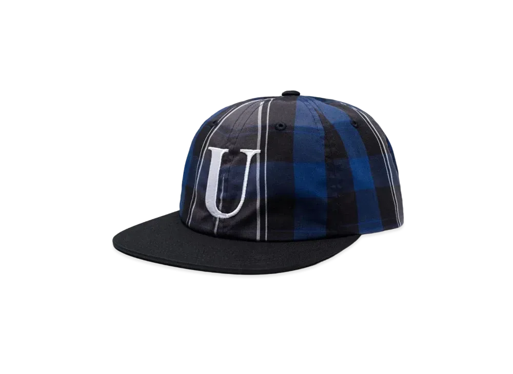 UNDEFEATED U PLAID STRAPBACK - 90098 "Blue"
